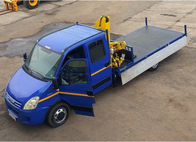 Iveco 50C18 Daily 3.D 16V +Effer - Μικρό φορτηγό με καρότσα, Διπλοκάμπινο ελαφρύ επαγγελματικό: φωτογραφία 3 Iveco 50C18 Daily 3.D 16V +Effer - Μικρό φορτηγό με καρότσα, Διπλοκάμπινο ελαφρύ επαγγελματικό: φωτογραφία 3