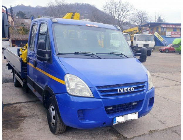 Iveco 50C18 Daily 3.D 16V +Effer - Μικρό φορτηγό με καρότσα, Διπλοκάμπινο ελαφρύ επαγγελματικό: φωτογραφία 2 Iveco 50C18 Daily 3.D 16V +Effer - Μικρό φορτηγό με καρότσα, Διπλοκάμπινο ελαφρύ επαγγελματικό: φωτογραφία 2