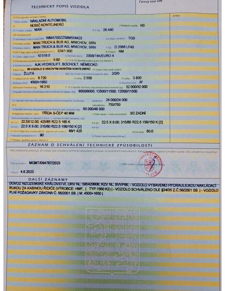 MAN TGS 33.440 - Φορτηγό φόρτωσης γάντζου, Φορτηγό με γερανό: φωτογραφία 5 MAN TGS 33.440 - Φορτηγό φόρτωσης γάντζου, Φορτηγό με γερανό: φωτογραφία 5