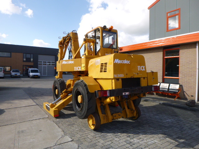 Τροχοφόρος εκσκαφέας MECALAC MECALAC 11 CX MEWP ROAD RAIL DIVISION: φωτογραφία 6 Τροχοφόρος εκσκαφέας MECALAC MECALAC 11 CX MEWP ROAD RAIL DIVISION: φωτογραφία 6