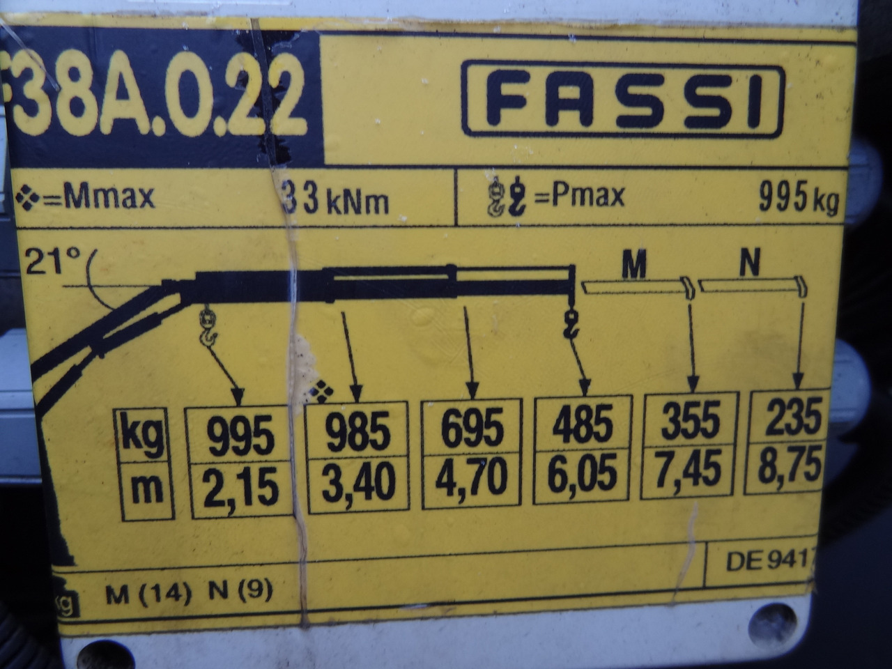 Μίσθωση Iveco EuroCargo 120E25 Fassi F38 Iveco EuroCargo 120E25 Fassi F38: φωτογραφία 6