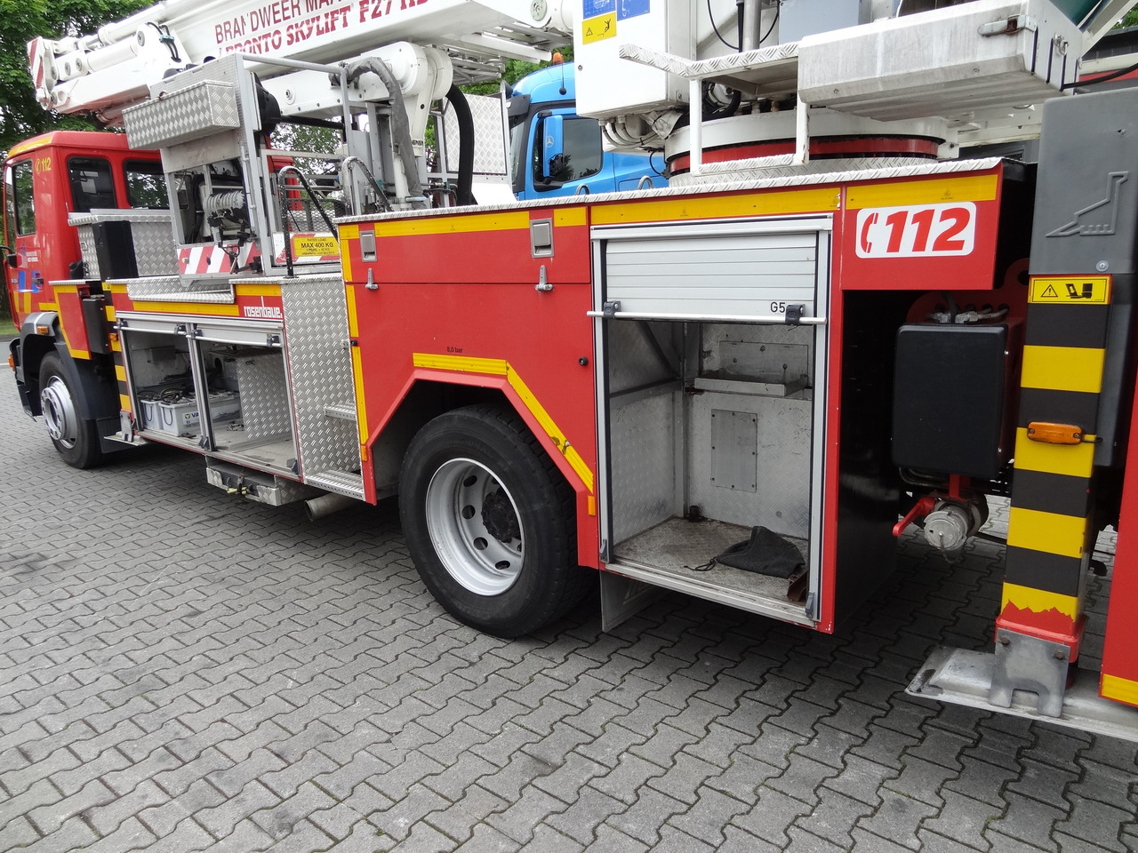 MAN L2000 18.284 Feuerwehr Bronto Skylift 27 Meter - Φορτηγό με εναέρια πλατφόρμα: φωτογραφία 4 MAN L2000 18.284 Feuerwehr Bronto Skylift 27 Meter - Φορτηγό με εναέρια πλατφόρμα: φωτογραφία 4