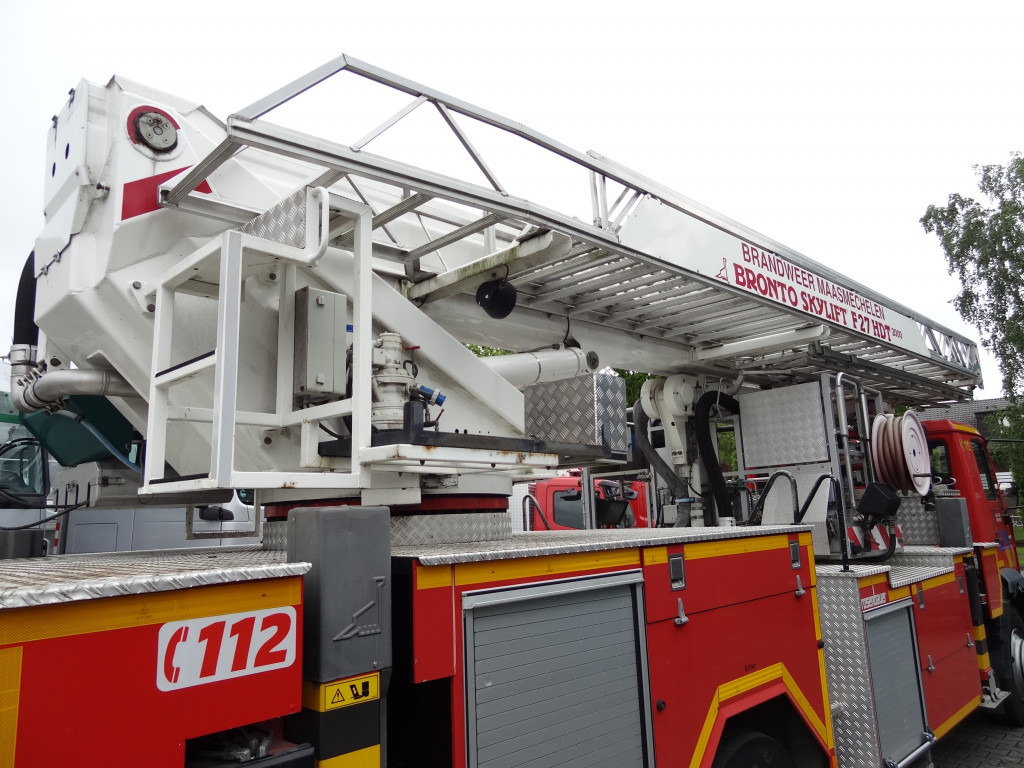Φορτηγό με εναέρια πλατφόρμα MAN L2000 18.284 Feuerwehr Bronto Skylift 27 Meter: φωτογραφία 15