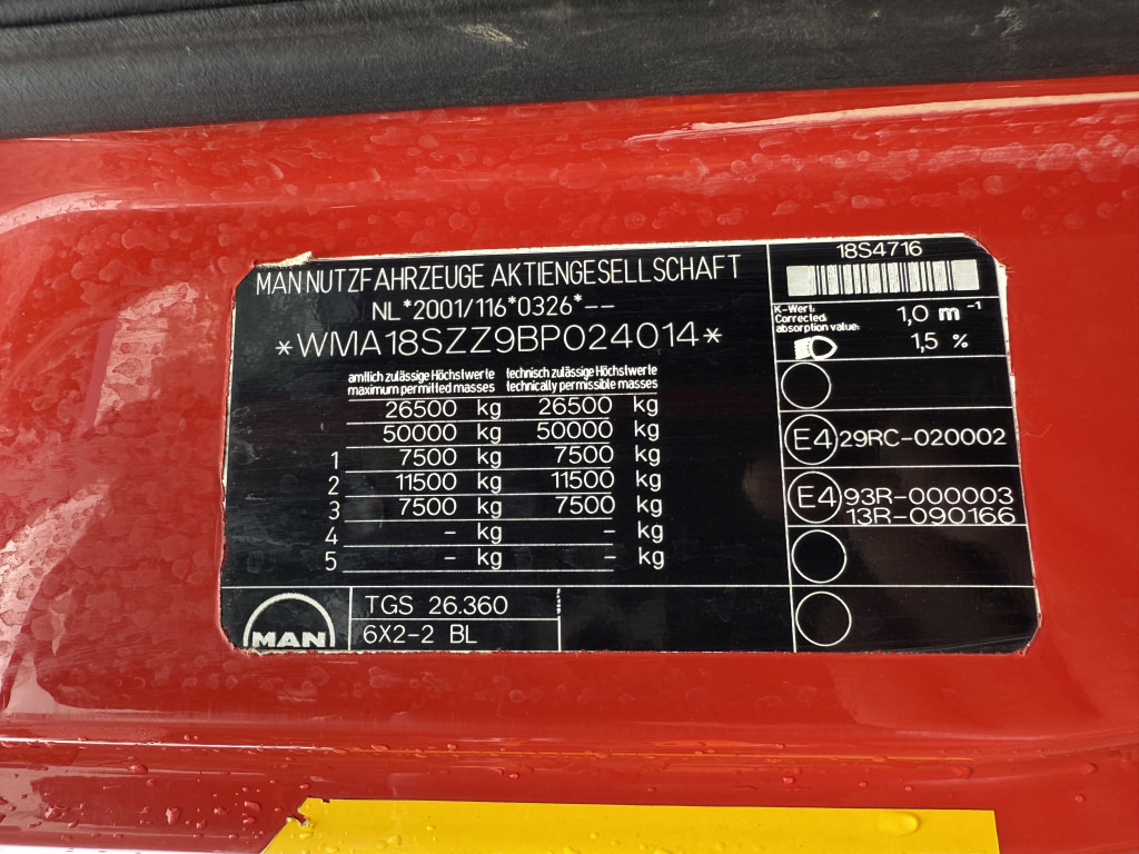 MAN TGS 26.360 6X2 Haken mit Kran HMF 1643Z - Φορτηγό φόρτωσης γάντζου, Φορτηγό με γερανό: φωτογραφία 4 MAN TGS 26.360 6X2 Haken mit Kran HMF 1643Z - Φορτηγό φόρτωσης γάντζου, Φορτηγό με γερανό: φωτογραφία 4
