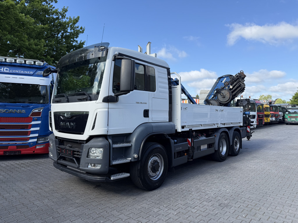 MAN TGS 28.440 6X4H-4 Atlas 290 bis 24 Meter - Φορτηγό με ανοιχτή καρότσα, Φορτηγό με γερανό: φωτογραφία 1 MAN TGS 28.440 6X4H-4 Atlas 290 bis 24 Meter - Φορτηγό με ανοιχτή καρότσα, Φορτηγό με γερανό: φωτογραφία 1