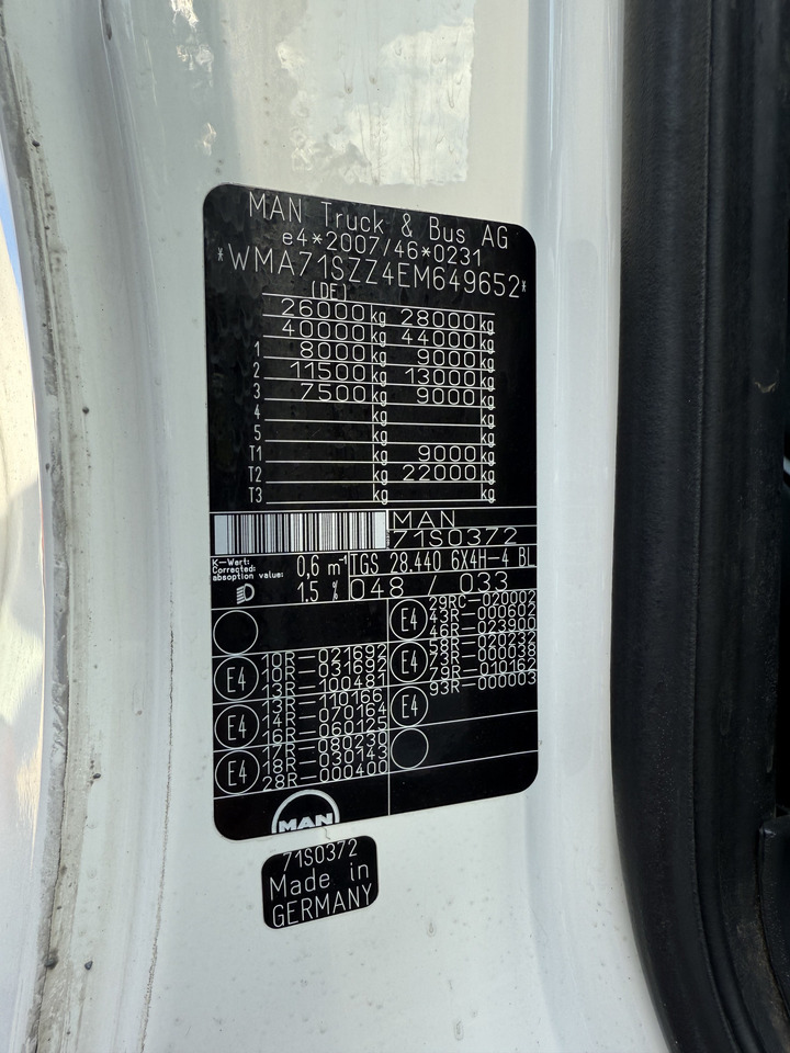 MAN TGS 28.440 6X4H-4 Atlas 290 bis 24 Meter - Φορτηγό με γερανό, Φορτηγό με ανοιχτή καρότσα: φωτογραφία 5 MAN TGS 28.440 6X4H-4 Atlas 290 bis 24 Meter - Φορτηγό με γερανό, Φορτηγό με ανοιχτή καρότσα: φωτογραφία 5