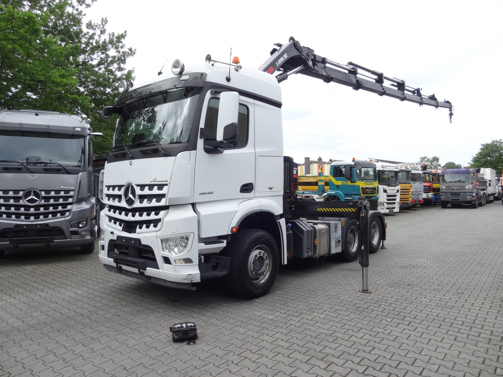 Mercedes-Benz Arocs 2648 LS 6X4 Kran Hiab X-HiPro 302 - Τράκτορας: φωτογραφία 1 Mercedes-Benz Arocs 2648 LS 6X4 Kran Hiab X-HiPro 302 - Τράκτορας: φωτογραφία 1