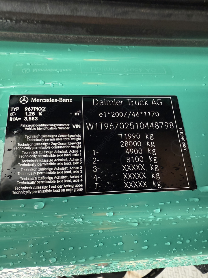 Mercedes-Benz Atego 1227 Kran MKG 96 - Φορτηγό με ανοιχτή καρότσα, Φορτηγό με γερανό: φωτογραφία 5 Mercedes-Benz Atego 1227 Kran MKG 96 - Φορτηγό με ανοιχτή καρότσα, Φορτηγό με γερανό: φωτογραφία 5