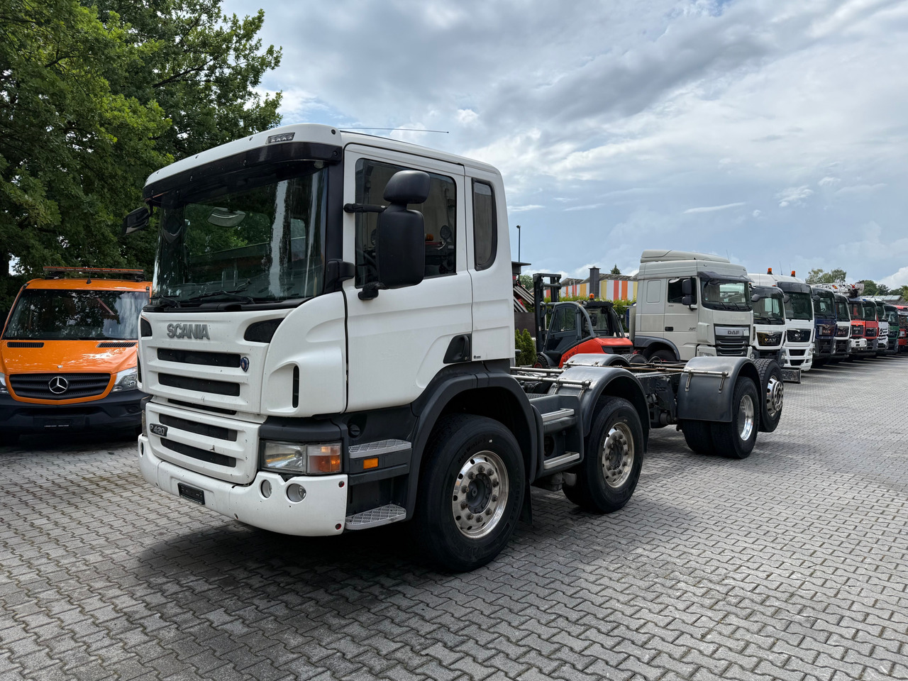 Scania P420 8X2*6 - Φορτηγό σασί: φωτογραφία 1 Scania P420 8X2*6 - Φορτηγό σασί: φωτογραφία 1