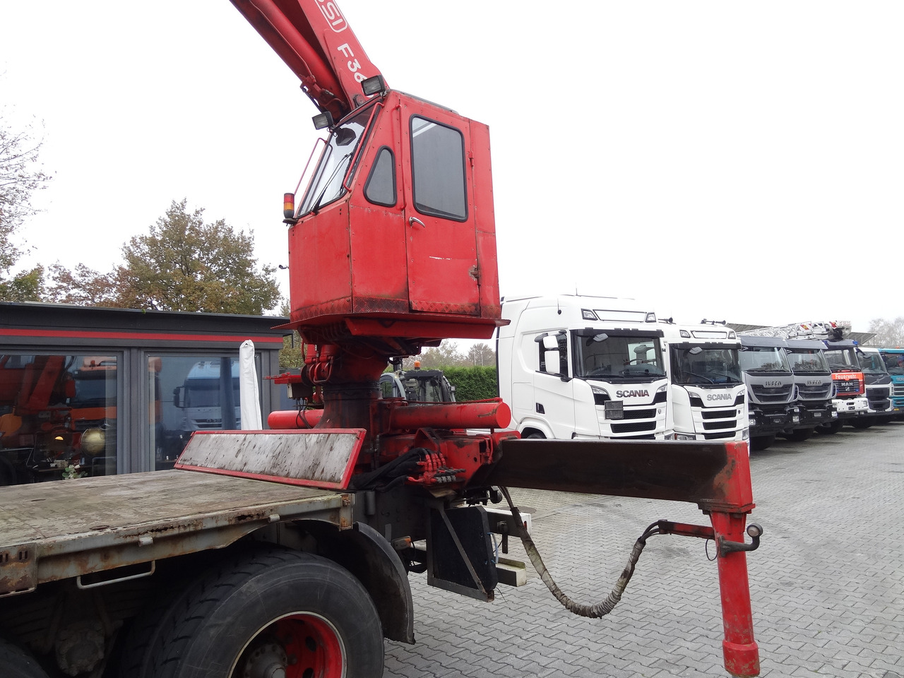 Scania R144 460 6X4 Fassi 360 bis 25 Meter - Φορτηγό με γερανό, Φορτηγό με ανοιχτή καρότσα: φωτογραφία 2 Scania R144 460 6X4 Fassi 360 bis 25 Meter - Φορτηγό με γερανό, Φορτηγό με ανοιχτή καρότσα: φωτογραφία 2