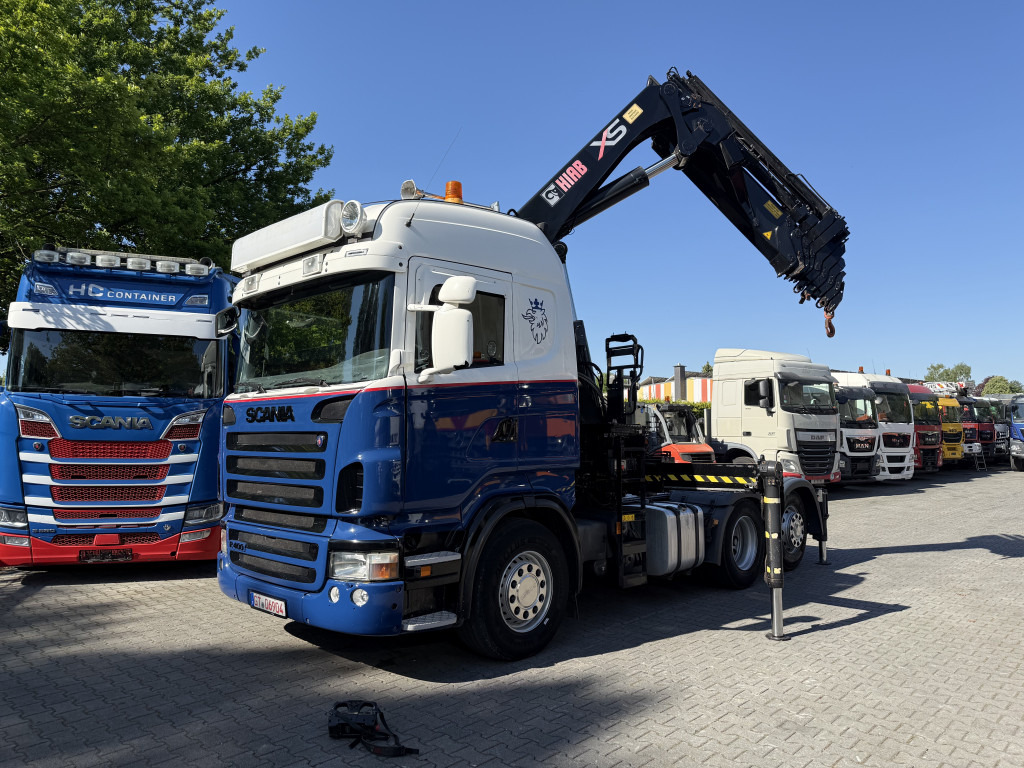 Scania R400 6X2 Kran Hiab 377-8 bis 25 Meter - Τράκτορας: φωτογραφία 1 Scania R400 6X2 Kran Hiab 377-8 bis 25 Meter - Τράκτορας: φωτογραφία 1