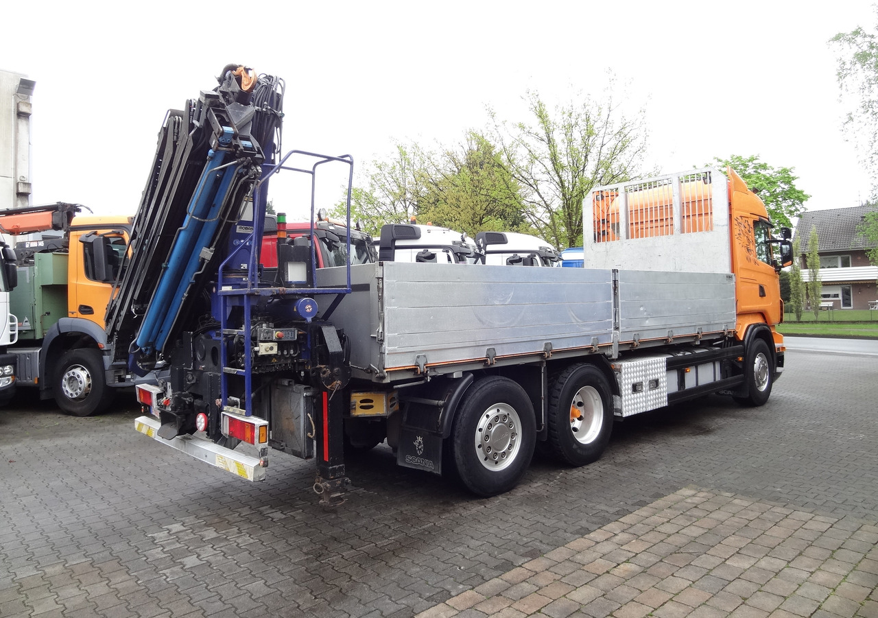 Φορτηγό με ανοιχτή καρότσα, Φορτηγό με γερανό Scania R480 6X2*4 Kran Atlas 240 bis 20 Meter: φωτογραφία 9 Φορτηγό με ανοιχτή καρότσα, Φορτηγό με γερανό Scania R480 6X2*4 Kran Atlas 240 bis 20 Meter: φωτογραφία 9