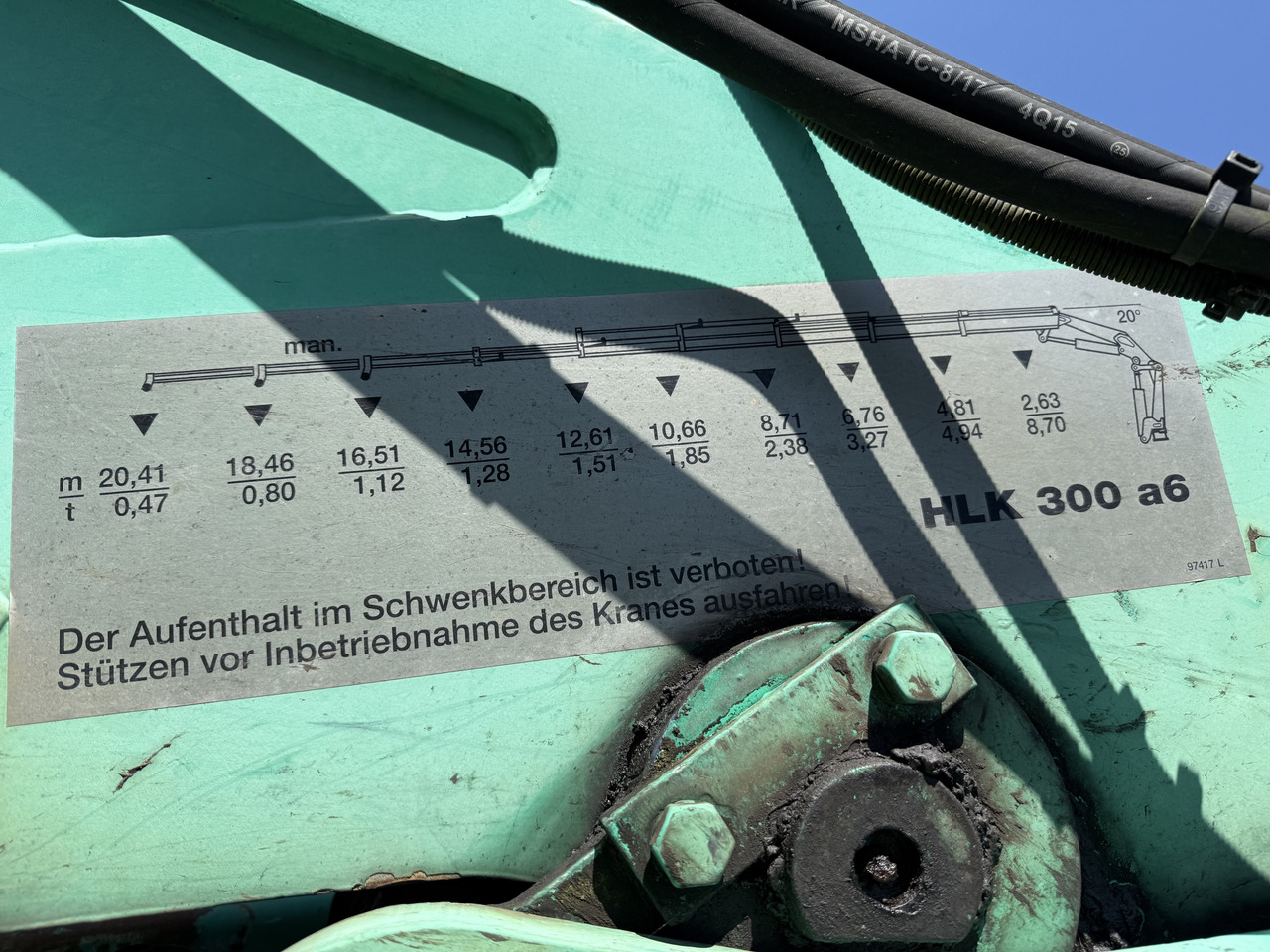 Volvo FM12 420 4X4 Kran MKG 300 bis 24 Meter - Φορτηγό με γερανό: φωτογραφία 3 Volvo FM12 420 4X4 Kran MKG 300 bis 24 Meter - Φορτηγό με γερανό: φωτογραφία 3
