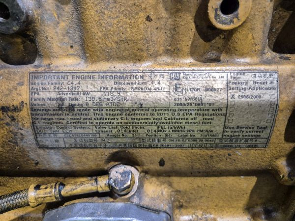 Caterpillar C4.4 Engine (Plant) - Κινητήρας για Κατασκευή μηχανήματα: φωτογραφία 2 Caterpillar C4.4 Engine (Plant) - Κινητήρας για Κατασκευή μηχανήματα: φωτογραφία 2