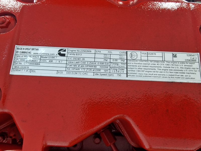 Cummins QSB6.7 CPL4990 New Engine (Plant) - Κινητήρας για Κατασκευή μηχανήματα: φωτογραφία 3 Cummins QSB6.7 CPL4990 New Engine (Plant) - Κινητήρας για Κατασκευή μηχανήματα: φωτογραφία 3