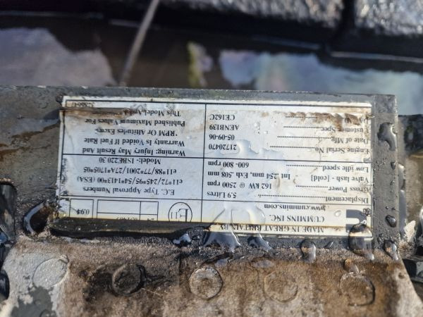 DAF 6ISB E3 5.9 Daf Spec CE162C Engine (Truck) - Κινητήρας για Φορτηγό: φωτογραφία 2 DAF 6ISB E3 5.9 Daf Spec CE162C Engine (Truck) - Κινητήρας για Φορτηγό: φωτογραφία 2