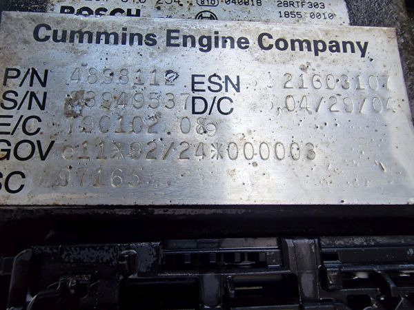 DAF 6ISB E3 5.9 Daf Spec CE162C Engine (Truck) - Κινητήρας για Φορτηγό: φωτογραφία 2 DAF 6ISB E3 5.9 Daf Spec CE162C Engine (Truck) - Κινητήρας για Φορτηγό: φωτογραφία 2