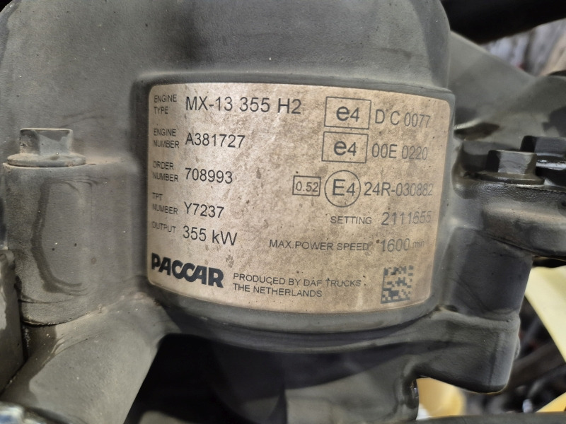 DAF MX-13 355 H2 Engine (Truck) - Κινητήρας για Φορτηγό: φωτογραφία 2 DAF MX-13 355 H2 Engine (Truck) - Κινητήρας για Φορτηγό: φωτογραφία 2