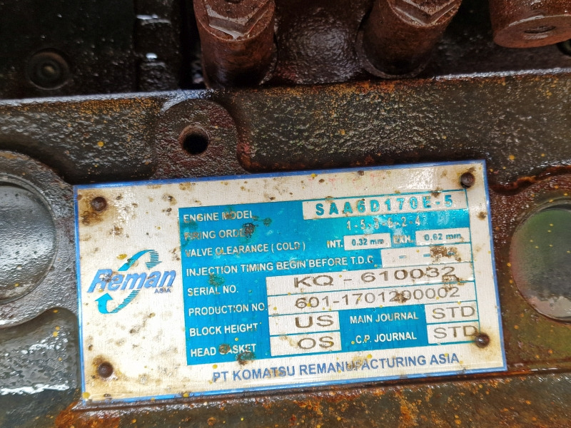 Komatsu SAA6D170E-5 Engine (Plant) - Κινητήρας για Κατασκευή μηχανήματα: φωτογραφία 2 Komatsu SAA6D170E-5 Engine (Plant) - Κινητήρας για Κατασκευή μηχανήματα: φωτογραφία 2