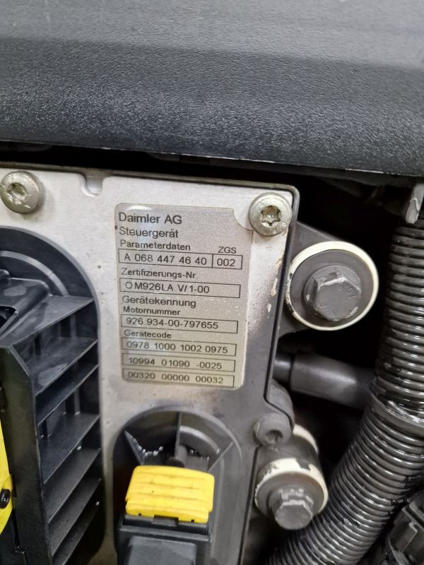 Mercedes Benz OM926LA.V/1-00 Econic Engine (Truck) - Κινητήρας για Φορτηγό: φωτογραφία 2 Mercedes Benz OM926LA.V/1-00 Econic Engine (Truck) - Κινητήρας για Φορτηγό: φωτογραφία 2