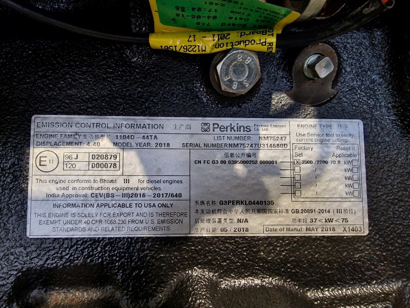 Perkins 1104D-44TA Engine (Plant) - Κινητήρας για Κατασκευή μηχανήματα: φωτογραφία 2 Perkins 1104D-44TA Engine (Plant) - Κινητήρας για Κατασκευή μηχανήματα: φωτογραφία 2