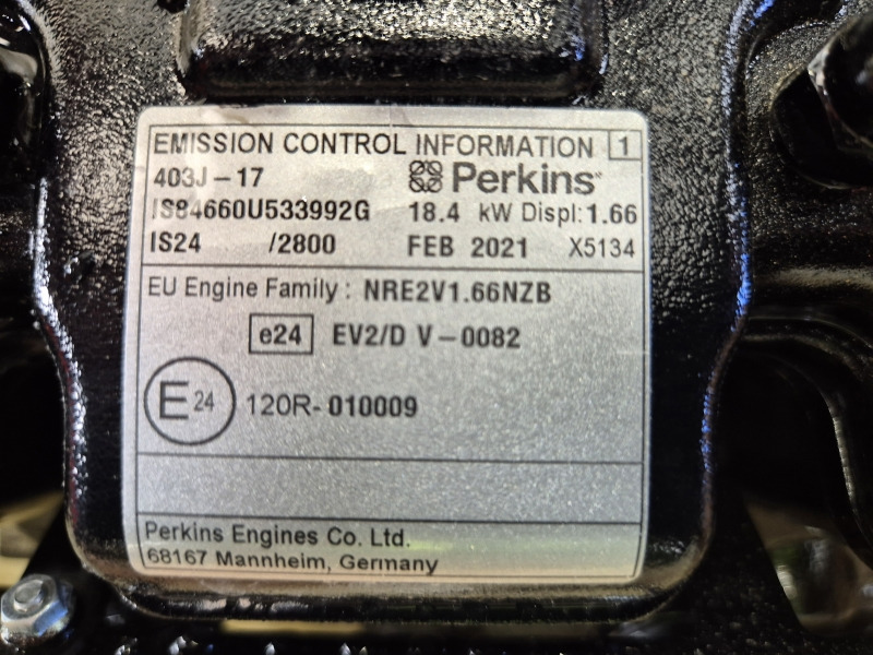 Perkins 403J-17 Engine (JCB Plant) - Κινητήρας για Κατασκευή μηχανήματα: φωτογραφία 2 Perkins 403J-17 Engine (JCB Plant) - Κινητήρας για Κατασκευή μηχανήματα: φωτογραφία 2