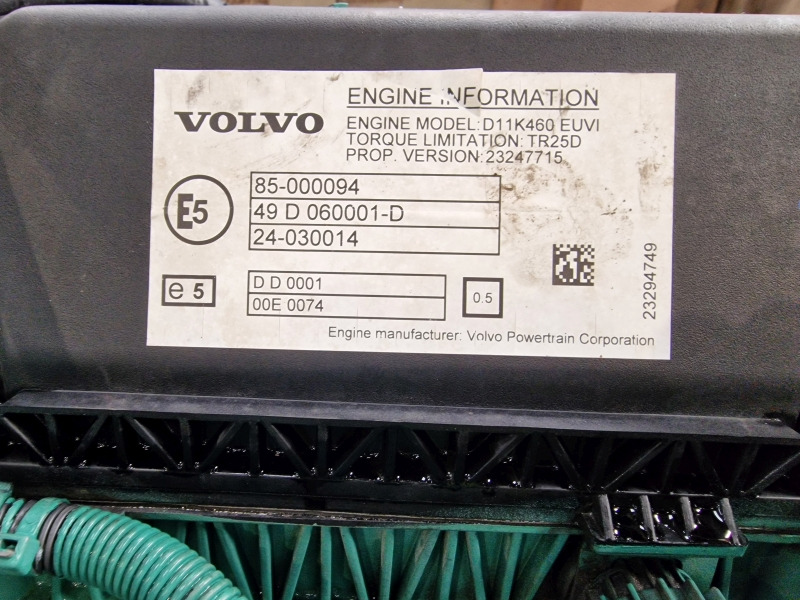 Volvo D11K460 EUVI Engine (Truck) - Κινητήρας για Φορτηγό: φωτογραφία 3 Volvo D11K460 EUVI Engine (Truck) - Κινητήρας για Φορτηγό: φωτογραφία 3