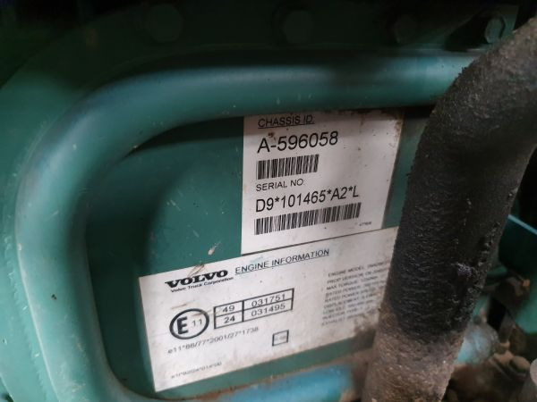 Volvo D9A260 EC01 - Κινητήρας για Φορτηγό: φωτογραφία 2 Volvo D9A260 EC01 - Κινητήρας για Φορτηγό: φωτογραφία 2