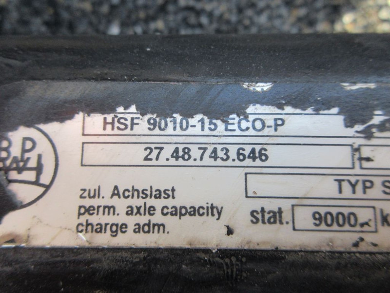 BPW HSF 9010-15 ECO -P TYPE S 90 TDB 000/3 X OPVOORRAAD - Αξονας και ανταλλακτικά για Φορτηγό: φωτογραφία 5 BPW HSF 9010-15 ECO -P TYPE S 90 TDB 000/3 X OPVOORRAAD - Αξονας και ανταλλακτικά για Φορτηγό: φωτογραφία 5