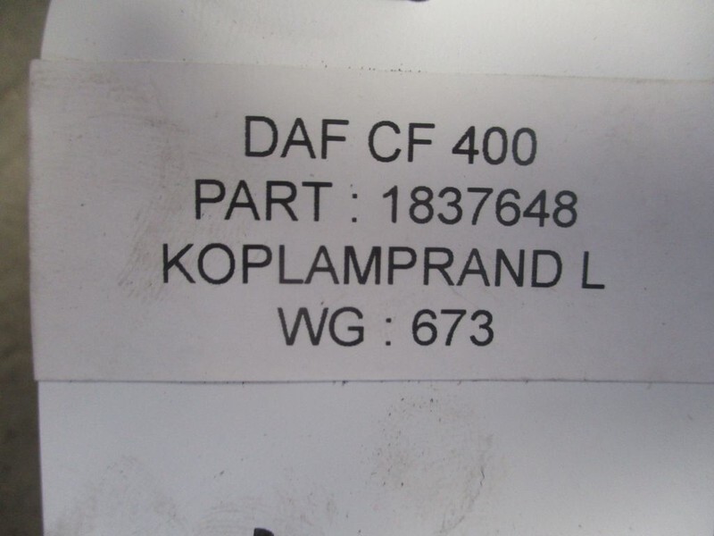 DAF 1837648 CF 400 Euro 6 links - Γωνία προφυλακτήρα για Φορτηγό: φωτογραφία 2 DAF 1837648 CF 400 Euro 6 links - Γωνία προφυλακτήρα για Φορτηγό: φωτογραφία 2