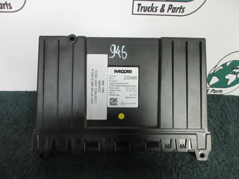 DAF 2330486 VECU REGELEENHEID DAF XF CF 480 EURO 6 MODEL 2021 - Ηλεκτρικό σύστημα για Φορτηγό: φωτογραφία 2 DAF 2330486 VECU REGELEENHEID DAF XF CF 480 EURO 6 MODEL 2021 - Ηλεκτρικό σύστημα για Φορτηγό: φωτογραφία 2