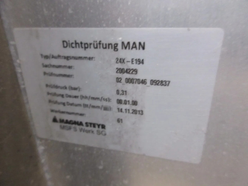 Ρεζερβουάρ καυσίμου για Φορτηγό Iveco 81.12201-5839 // 81.12201-5933 // 450 LITER MAN TGX TGS EURO 6 TANK MODEL 2018: φωτογραφία 6 Ρεζερβουάρ καυσίμου για Φορτηγό Iveco 81.12201-5839 // 81.12201-5933 // 450 LITER MAN TGX TGS EURO 6 TANK MODEL 2018: φωτογραφία 6