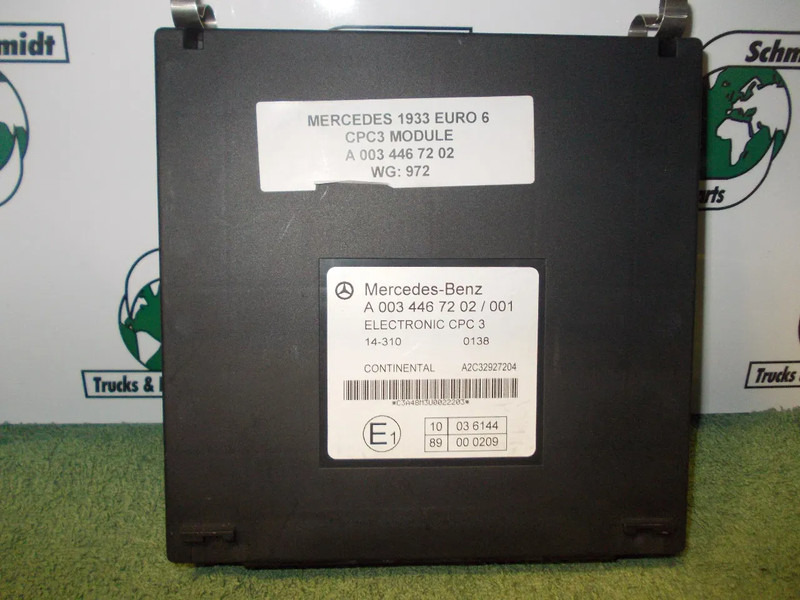 Mercedes-Benz A 003 446 72 02 CPC3 MODULEN MERCEDES 1933 EURO 6 - Ηλεκτρικό σύστημα για Φορτηγό: φωτογραφία 5 Mercedes-Benz A 003 446 72 02 CPC3 MODULEN MERCEDES 1933 EURO 6 - Ηλεκτρικό σύστημα για Φορτηγό: φωτογραφία 5