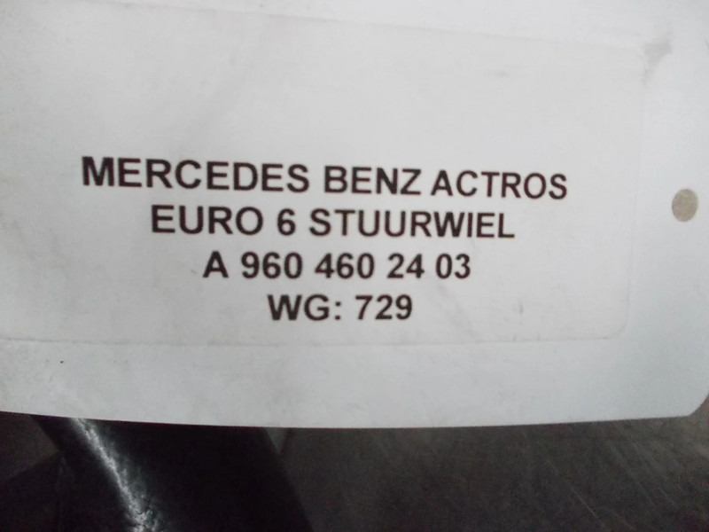 Mercedes-Benz ACTROS A 960 460 24 03 STUURWIEL EURO 6 - Τιμόνι για Φορτηγό: φωτογραφία 3 Mercedes-Benz ACTROS A 960 460 24 03 STUURWIEL EURO 6 - Τιμόνι για Φορτηγό: φωτογραφία 3