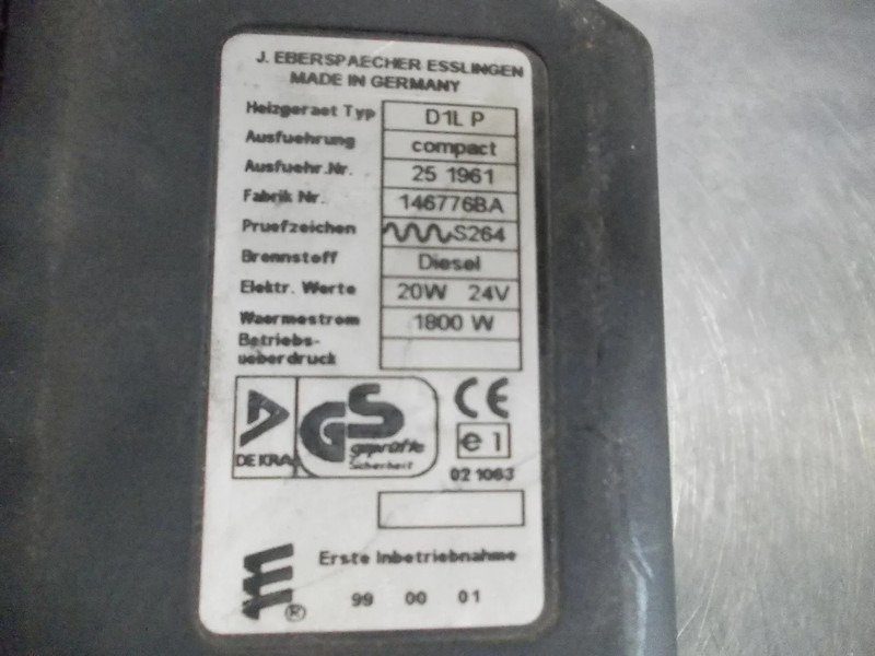 Mercedes-Benz D1L P A 002 830 48 61 STANDKACHEL - Θέρμανση/ Εξαερισμός για Φορτηγό: φωτογραφία 4 Mercedes-Benz D1L P A 002 830 48 61 STANDKACHEL - Θέρμανση/ Εξαερισμός για Φορτηγό: φωτογραφία 4