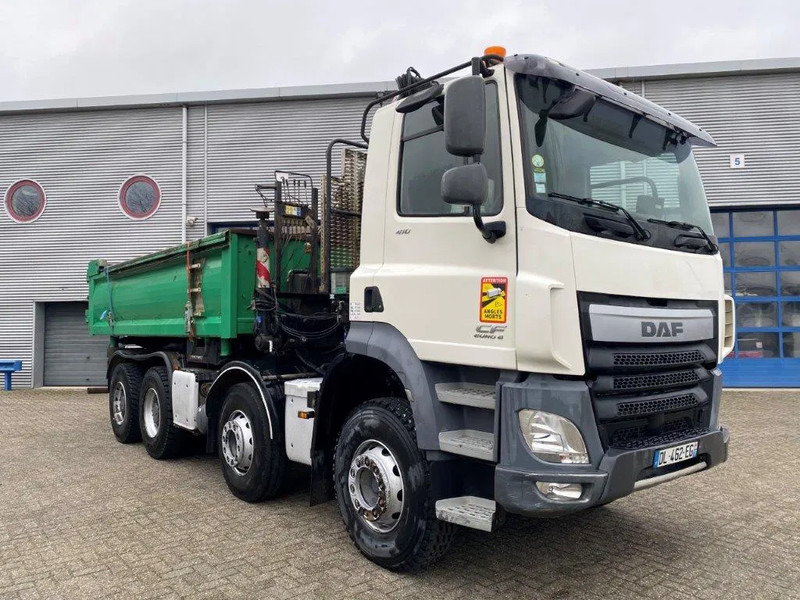 DAF CF410 / 8X4 / BIG AXLE / FULL-STEEL /2 SIDE TIPPER/ ONLY:363247 KM / AUTOMATIC / EURO-6 / 2014 - Φορτηγό με γερανό: φωτογραφία 2 DAF CF410 / 8X4 / BIG AXLE / FULL-STEEL /2 SIDE TIPPER/ ONLY:363247 KM / AUTOMATIC / EURO-6 / 2014 - Φορτηγό με γερανό: φωτογραφία 2