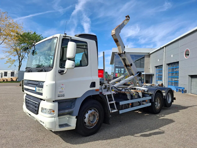 DAF CF85-410 / 6X2 / DEB / DALBY HOOK 15TON / AIRCO / ONLY:744381 KM / MANUAL / EURO-5 / 2012 - Φορτηγό φόρτωσης γάντζου: φωτογραφία 1 DAF CF85-410 / 6X2 / DEB / DALBY HOOK 15TON / AIRCO / ONLY:744381 KM / MANUAL / EURO-5 / 2012 - Φορτηγό φόρτωσης γάντζου: φωτογραφία 1