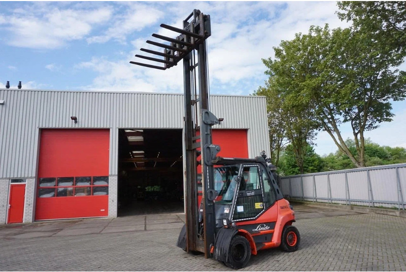 Linde H80D-02 / FORKLIFT / 6X ADJUSTABLE FORK - Πετρελαιοκίνητο περονοφόρο: φωτογραφία 2 Linde H80D-02 / FORKLIFT / 6X ADJUSTABLE FORK - Πετρελαιοκίνητο περονοφόρο: φωτογραφία 2