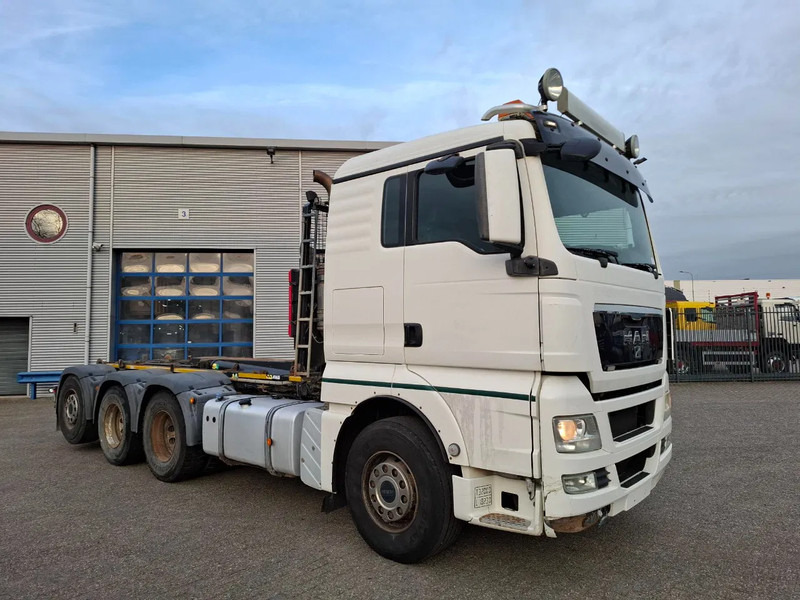 MAN TGX35.480 / LIFT+LENKACHSE / ONLY:392634 KM / JOAB HOOK / AIRCO / FRIDGE / AUTOMATIC / EURO-5 / 2012 - Φορτηγό με σύστημα καλωδίων: φωτογραφία 3 MAN TGX35.480 / LIFT+LENKACHSE / ONLY:392634 KM / JOAB HOOK / AIRCO / FRIDGE / AUTOMATIC / EURO-5 / 2012 - Φορτηγό με σύστημα καλωδίων: φωτογραφία 3