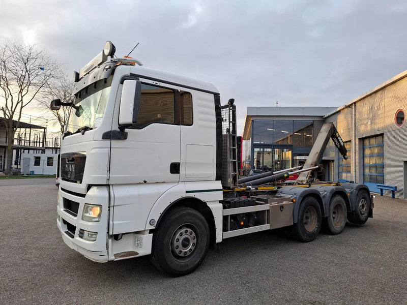 MAN TGX35.480 / LIFT+LENKACHSE / ONLY:392634 KM / JOAB HOOK / AIRCO / FRIDGE / AUTOMATIC / EURO-5 / 2012 - Φορτηγό με σύστημα καλωδίων: φωτογραφία 1 MAN TGX35.480 / LIFT+LENKACHSE / ONLY:392634 KM / JOAB HOOK / AIRCO / FRIDGE / AUTOMATIC / EURO-5 / 2012 - Φορτηγό με σύστημα καλωδίων: φωτογραφία 1