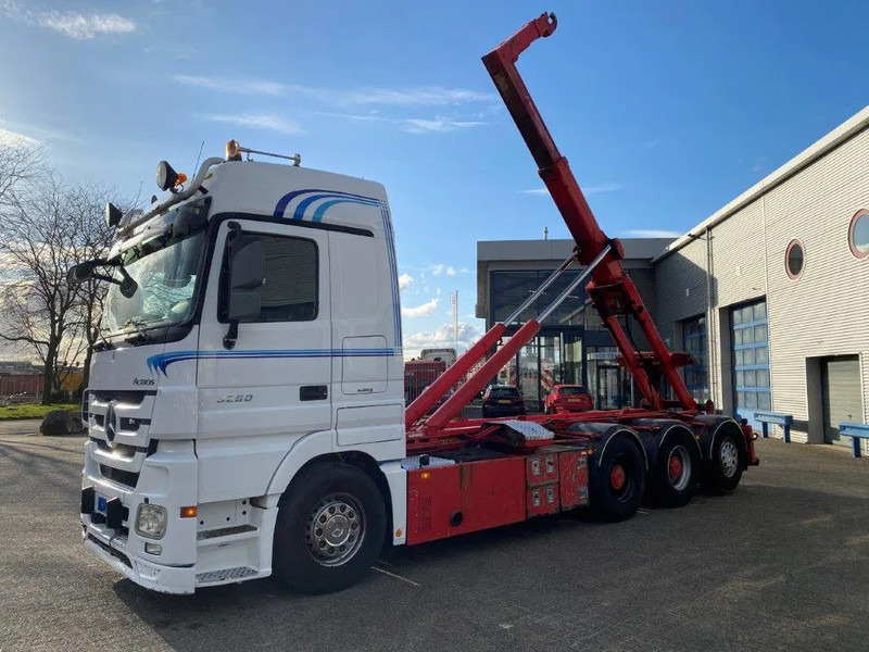 Mercedes-Benz Actros 3260 V8 / 15,9L / 8X4 / BIG AXLE / PALFINGER T26 HOOKLIFT / LIFT+LENKACHSE / FULL-AIR / AIRCO / AUTOMATIC / EURO-5 / 2013 - Φορτηγό φόρτωσης γάντζου: φωτογραφία 1 Mercedes-Benz Actros 3260 V8 / 15,9L / 8X4 / BIG AXLE / PALFINGER T26 HOOKLIFT / LIFT+LENKACHSE / FULL-AIR / AIRCO / AUTOMATIC / EURO-5 / 2013 - Φορτηγό φόρτωσης γάντζου: φωτογραφία 1