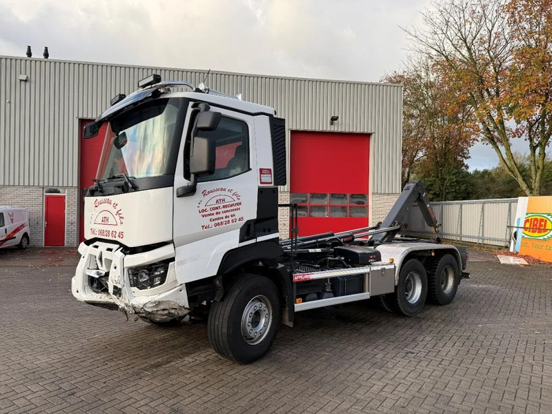 Renault C480 / ENGINE RUNNING / 6X4 / HIAB 21TON HOOKLIFT / ONLY:146334 KM / AUTOMATIC / EURO-6 / 2020 - Φορτηγό φόρτωσης γάντζου: φωτογραφία 2 Renault C480 / ENGINE RUNNING / 6X4 / HIAB 21TON HOOKLIFT / ONLY:146334 KM / AUTOMATIC / EURO-6 / 2020 - Φορτηγό φόρτωσης γάντζου: φωτογραφία 2