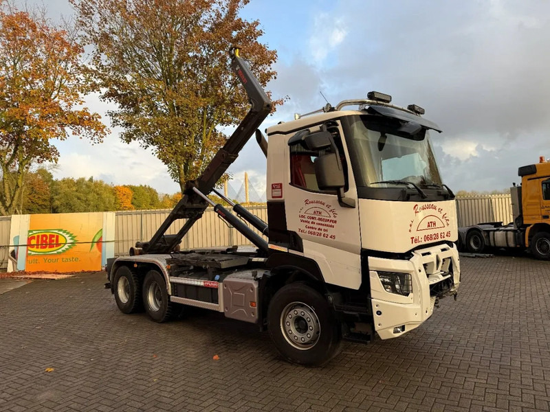 Renault C480 / ENGINE RUNNING / 6X4 / HIAB 21TON HOOKLIFT / ONLY:146334 KM / AUTOMATIC / EURO-6 / 2020 - Φορτηγό φόρτωσης γάντζου: φωτογραφία 3 Renault C480 / ENGINE RUNNING / 6X4 / HIAB 21TON HOOKLIFT / ONLY:146334 KM / AUTOMATIC / EURO-6 / 2020 - Φορτηγό φόρτωσης γάντζου: φωτογραφία 3