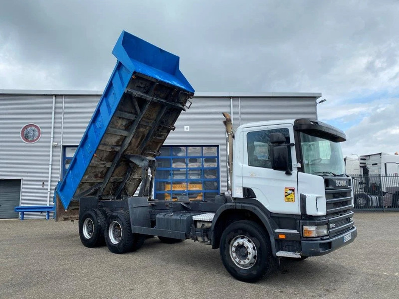 Scania 114-340 / 6X4 / 2 SIDE TIPPER / BIG AXLE / FULL-STEEL / DRUM BRAKES / MANUAL / 1999 - Φορτηγό ανατρεπόμενο: φωτογραφία 5 Scania 114-340 / 6X4 / 2 SIDE TIPPER / BIG AXLE / FULL-STEEL / DRUM BRAKES / MANUAL / 1999 - Φορτηγό ανατρεπόμενο: φωτογραφία 5