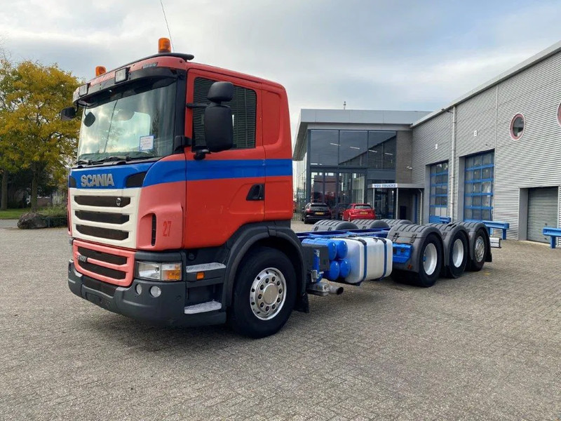 Scania G400 / 8X4 / 9TON FRONT AXLE / PTO / LIFT+LENKACHSE / ALCOA'S / AIRCO / MANUAL / EURO-5 / 2011 - Φορτηγό σασί: φωτογραφία 1 Scania G400 / 8X4 / 9TON FRONT AXLE / PTO / LIFT+LENKACHSE / ALCOA'S / AIRCO / MANUAL / EURO-5 / 2011 - Φορτηγό σασί: φωτογραφία 1