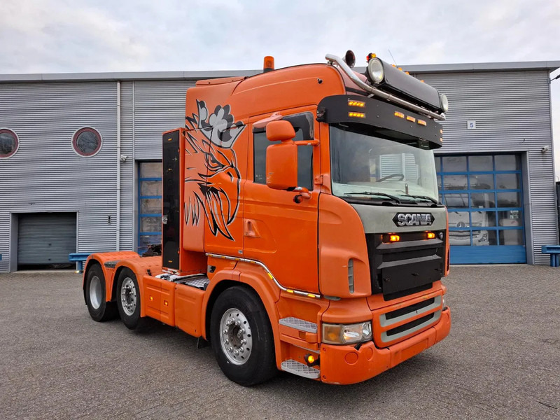 Scania R480 / HYDRAULICS / DOUBLE TANK / LIFT+LENKACHSE / 746830 KM / ALCOA / LEATHER / EURO-4 / 2007 - Τράκτορας: φωτογραφία 2 Scania R480 / HYDRAULICS / DOUBLE TANK / LIFT+LENKACHSE / 746830 KM / ALCOA / LEATHER / EURO-4 / 2007 - Τράκτορας: φωτογραφία 2