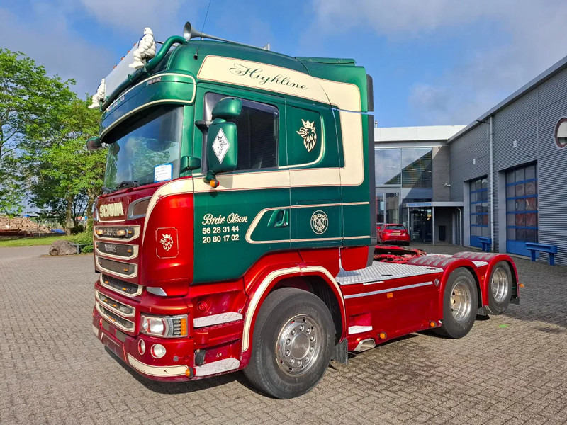 Scania R580 V8 / ONLY:478179KM / HYDRAULICS / LEATHER / AUTOMATIC / EURO-6 / 2016 - Τράκτορας: φωτογραφία 1 Scania R580 V8 / ONLY:478179KM / HYDRAULICS / LEATHER / AUTOMATIC / EURO-6 / 2016 - Τράκτορας: φωτογραφία 1