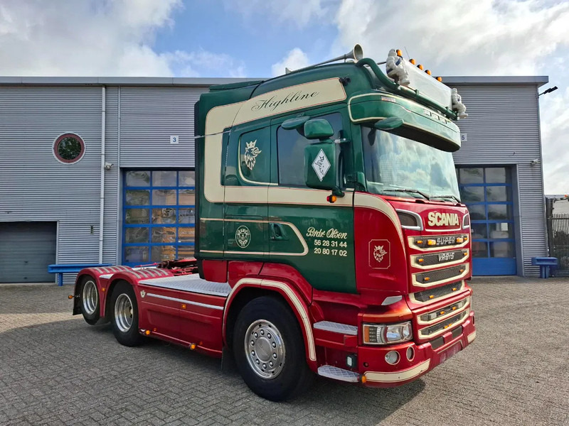 Scania R580 V8 / ONLY:478179KM / HYDRAULICS / LEATHER / AUTOMATIC / EURO-6 / 2016 - Τράκτορας: φωτογραφία 2 Scania R580 V8 / ONLY:478179KM / HYDRAULICS / LEATHER / AUTOMATIC / EURO-6 / 2016 - Τράκτορας: φωτογραφία 2