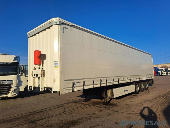 KRONE SD PROFI LINER + paletový koš 32 palet + 2 x zvedací náprava - Επικαθήμενο κουρτίνα: φωτογραφία 2 KRONE SD PROFI LINER + paletový koš 32 palet + 2 x zvedací náprava - Επικαθήμενο κουρτίνα: φωτογραφία 2