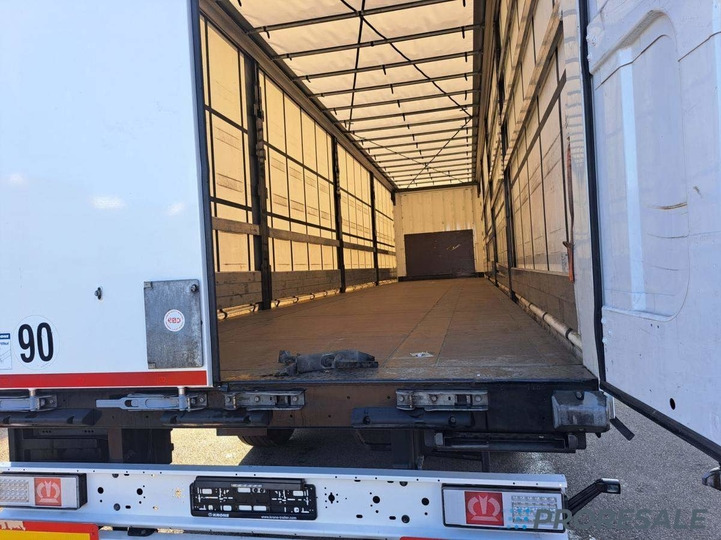 KRONE SD PROFI LINER + paletový koš 32 palet + 2 x zvedací náprava - Επικαθήμενο κουρτίνα: φωτογραφία 5 KRONE SD PROFI LINER + paletový koš 32 palet + 2 x zvedací náprava - Επικαθήμενο κουρτίνα: φωτογραφία 5